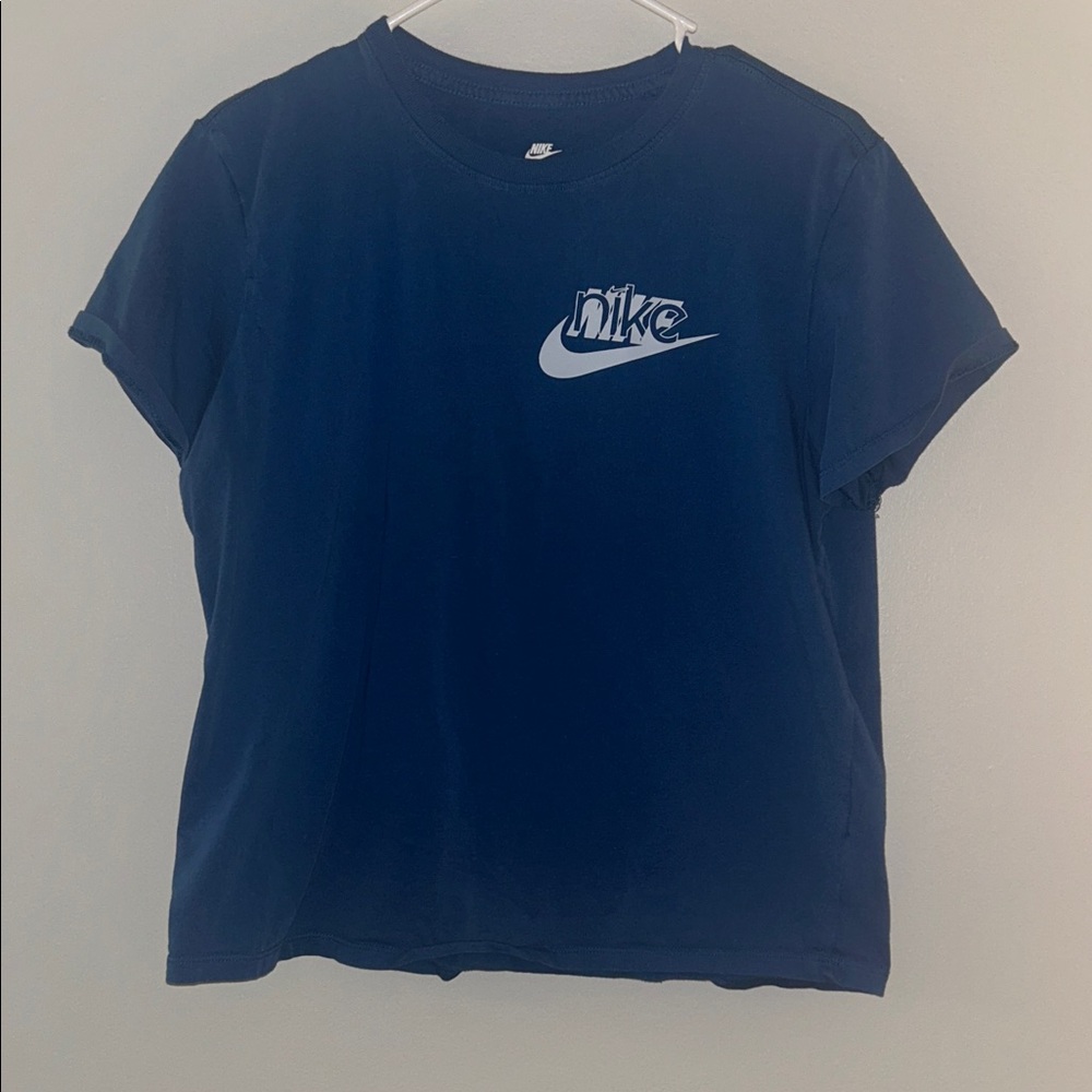 Nike Navy Graphic Logo T-Shirt